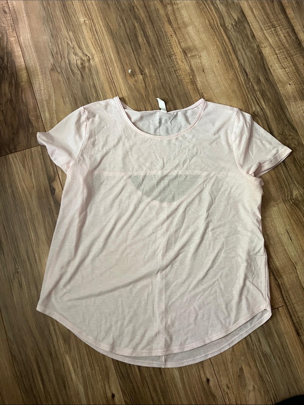 Under Armor Light Pink Women's Scoop Neck Tee M